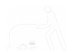 Unterhaltsreinigung mit Maschine