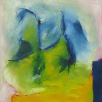 Doubleconcert by J. S. Bach BWV 1060 / 50x50 cm / Oil