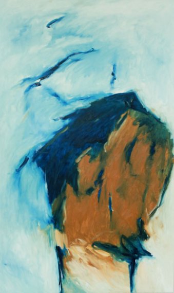 Inspiré par J. S. Bach / Matthäuspassion 5. Choral / 200x120 cm / Huile