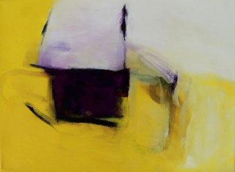 My heart's in the highlands / Inspiré par Arvo Pärt / 30x40 cm / Huile