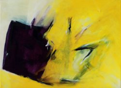 Salve Regina / Inspiriert durch Arvo Pärt / 30x40 cm / Oel