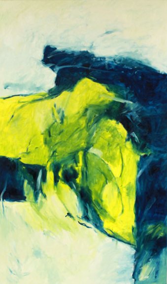Inspiré par J. S. Bach / Matthäuspassion 7. Choral / 200x120 cm / Huile