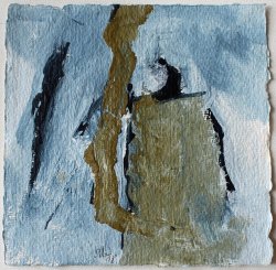 Inspiré par Arvo Pärt / Alleluja Tropus / 15x15 cm / Acrylique