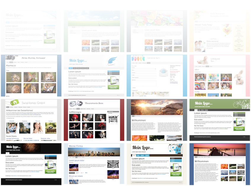 Diese Webseiten haben Kunden kostengünstig erstellen lassen.
