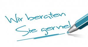 Wir beraten Sie gerne