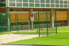 Industrizaun Gitterstabmatten