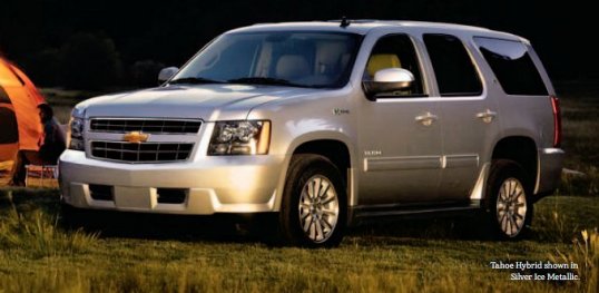 Chevy Tahoe Hybrid SUV