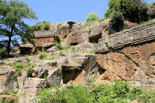 Norchia Tuscia Italy Norchia Tuscia Italy