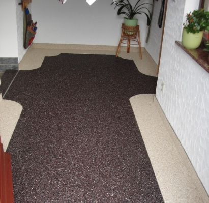 dekorative Beschichtung im Innenbereich