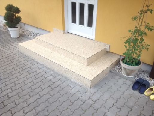 Sanierung einer Außentreppe