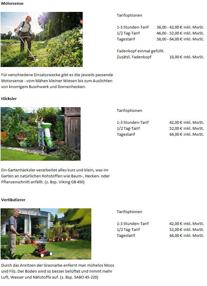 Mietpreise