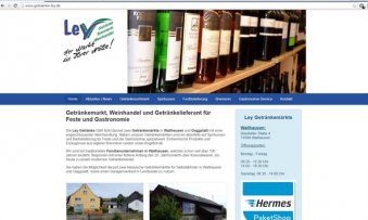 Responsive: Getränke Ley | Wallhausen