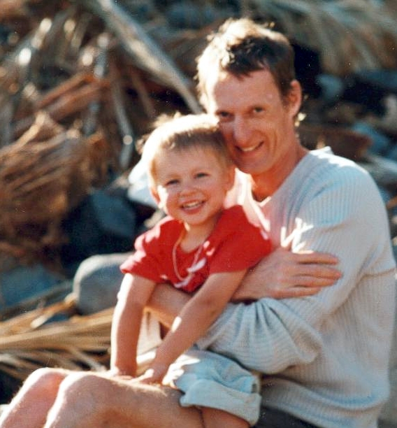 Vater und Sohn Eltern sein