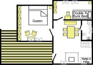 Layout Lake Midway Cottage