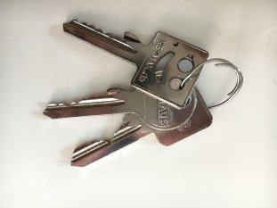schlüssel zu einer wohnung