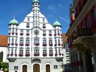 die stadt memmingen in bayern