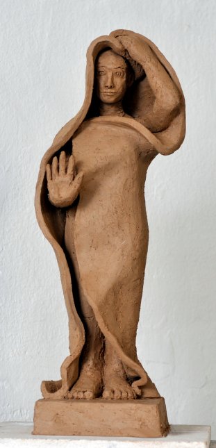 Modell für ein Mahnmal gegen Gewalt an Frauen und Mädchen Modell für ein Mahnmal gegen Gewalt an Frauen und Mädchen, Köln