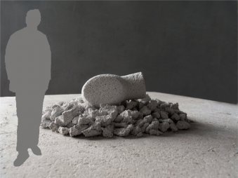 Modell für Außenskulptur Modell für Außenskulptur zum Thema