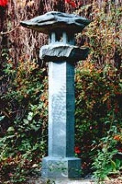 Laterne für Garten Steinlampe für den Garten