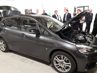 Ein aktuelles Elektroauto von BMW
