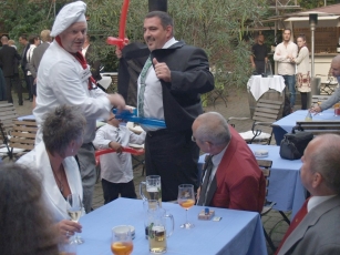 Comedy-Kellner Frankfurt Hochzeit