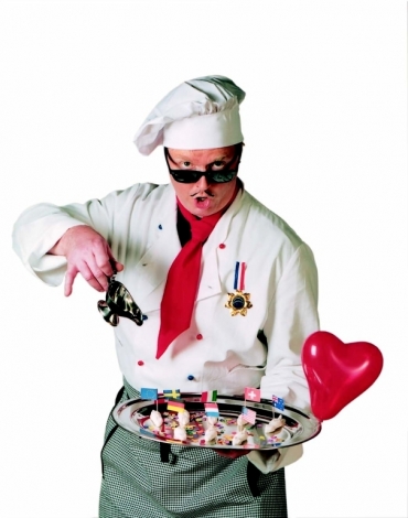 Comedy-Spass-Kellner-Empfangskochchef