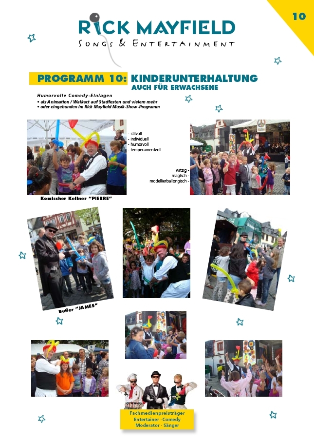 Comedy-Spaß-Kellner-Frankfurt-Ballonkünstler-Ballontiere