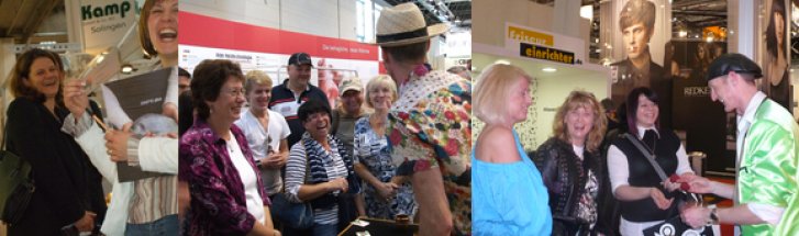Fair magic at the Ambiente, the Caravan Salon, the Top Hair. Fair magic attracts attention at the Ambiente, the Caravan Salon, the Top Hair.
