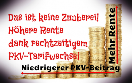 PKV-Tarifwechsel - PKV-Beitrag senken durch PKV-Tarifoptimierung und bis zu 60% Beitrag sparen