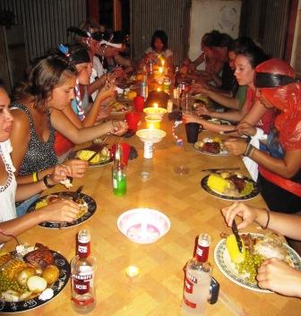 Dinner with Red Earth Safaris at the Outback Station
