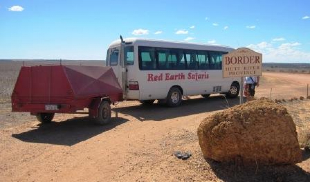 Join Red Earth Safaris "International" tour to the Hutt River Province