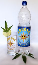 Golosa 1,5 Liter-Flasche mit Glas