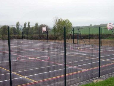Ballfangzaun Stabmatten