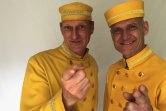 Gelbe Hotelpagen Uniform Gelbe Hotelpagen Uniform