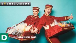 Walking Act mit Bauchladen Wunderbarer Walking Act mit Bauchladen